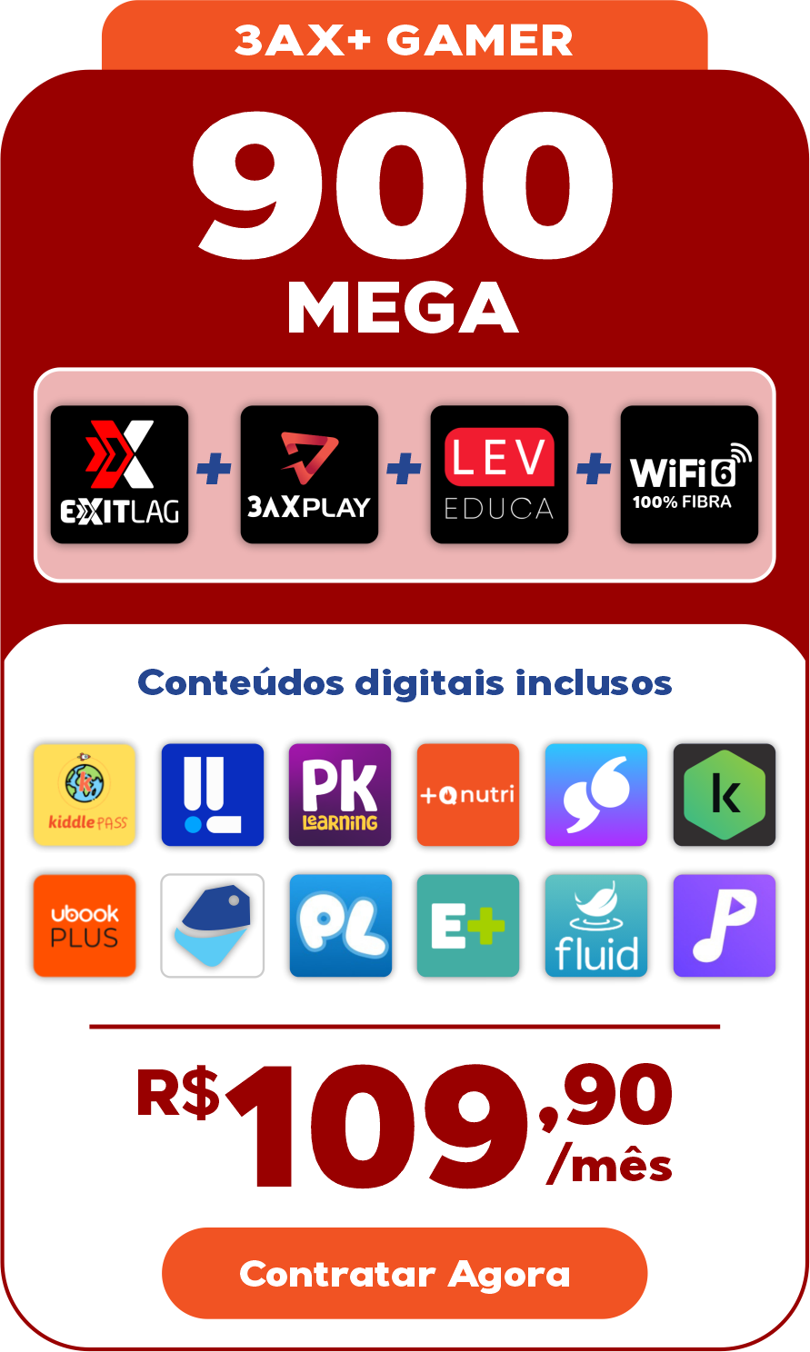3AX+ Gamer 900 Mega